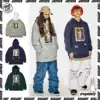Extreme workshop 1920 Korea BSRABBIT warm snowboard sweat pants thick COTTON T pullover hoodie men and women hooded