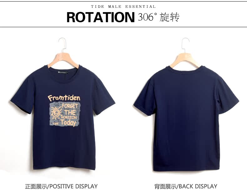 Mùa hè cộng với phân bón XL nam cotton ngắn tay áo thun cổ tròn chất béo mỏng phần lỏng lẻo nửa tay rộng lớn quần áo nam áo form rộng nam