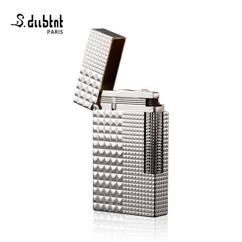 Dupert Lang, France, Durberan lighter pure brass lighter wheel side ski grid red tide lighter