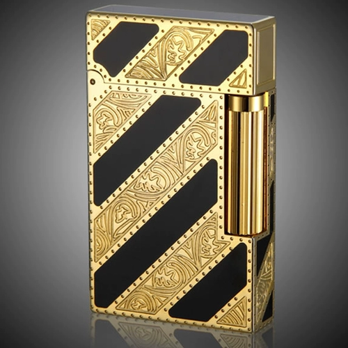 Классическая черная высококлассная зажигалка, подарок на день рождения, Франция
