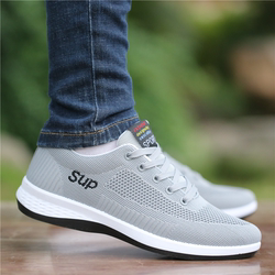 Old Beijing cloth shoes for men 2024 spring new style breathable fly woven shoes versatile trendy shoes men's sports and casual sneakers