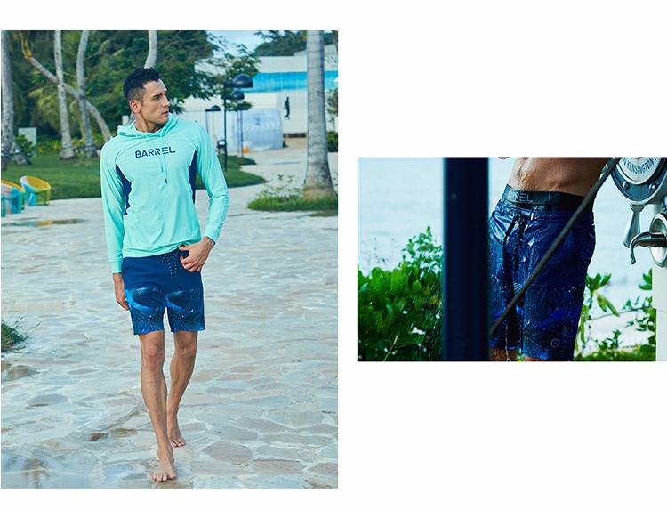 Hàn Quốc Chính hãng Quần short bãi biển BARREL Đàn ông Lặn biển Lướt sóng Quần khô nhanh Quần short nam Beach 	quần đi biển giá	