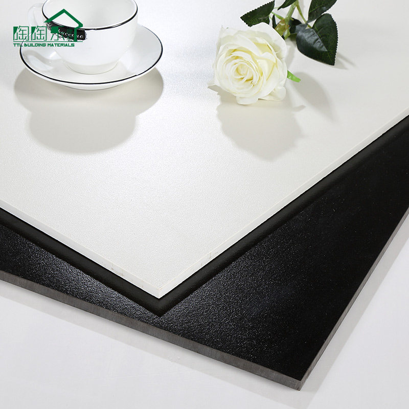 Modern simple American black and white antique brick All-ceramic floor tile Wall tile tile Living room powder room kitchen balcony