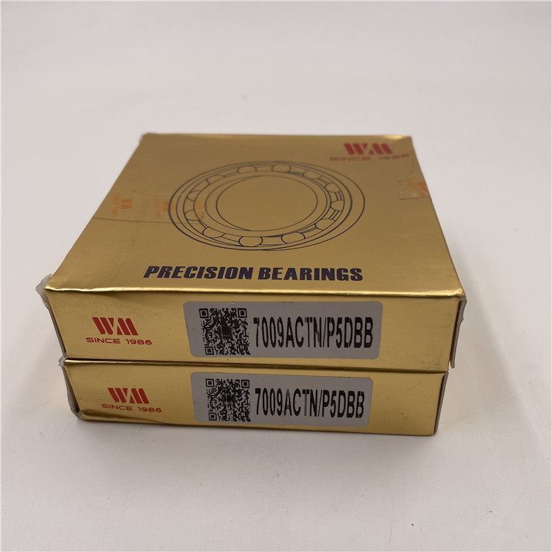 Wama WM Precision bearings 7009 angular contact P5 P4 paired SUM DBB TBTB linked to bearings