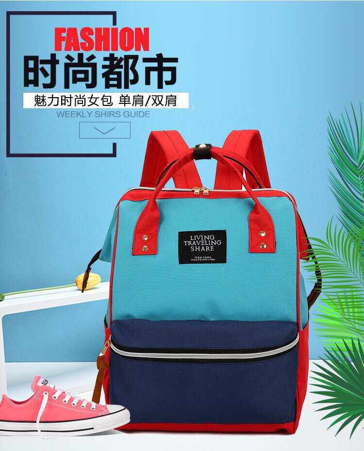 Educational gifts enrollment net red training institutions middle school students backpack backpack handbag custom printing logo