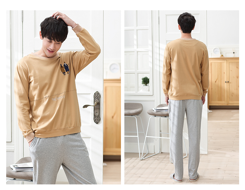 Pyjama mixte MOOLMEYNO    en Coton à manches - Ref 3005899 Image 19