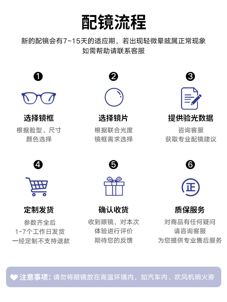 Parson Custom-Made Myopia Sunglasses for Men and Women, Fan Chengcheng's Same Style, Cat-Eye Small Frame, Uv Protection Sunglasses, Trendy Pj7775