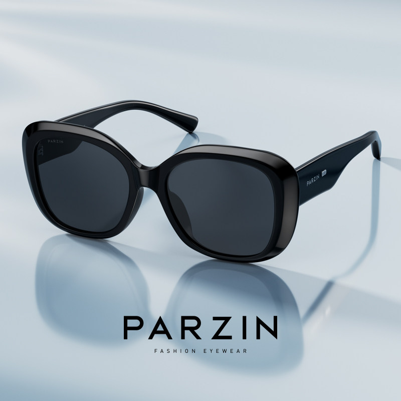 Pasen Sunglasses Lady Retro Butterfly Large Frame Plate Mirror Legs Comfort with anti-UV sunglasses 91695-Taobao