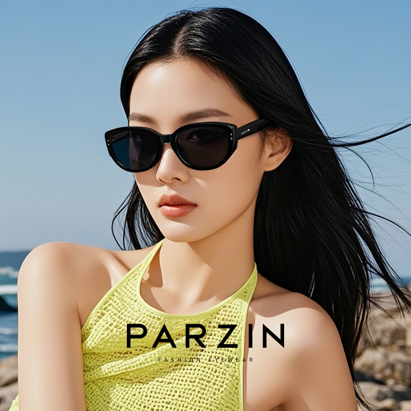 [520ギフト]パーソンズメガネサングラスレディースレトロキャットアイ日焼け止めスモールフレームサングラスメンズPZ12715B