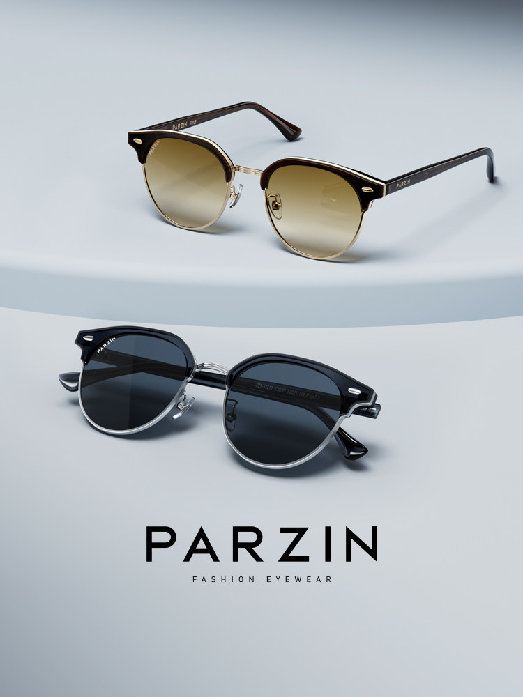 Parson Polarized Sunglasses for Men, Retro, Trendy and Cool, Driving Sunshade, Sun Protection, Anti-Uv 91510