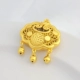 123 Sand Gold Blessing Lock Penden 1