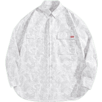 (CNY New Year Series) PEACEBIRD Mens Outerwear Shirt 24 Spring New Full Version B2CHE1114