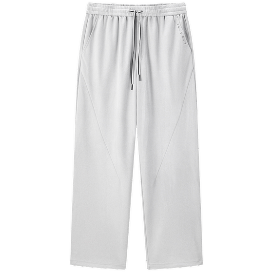 
[Same style in the mall] Peacebird men's casual pants 24 autumn new straight-leg tying trousers B1GME31