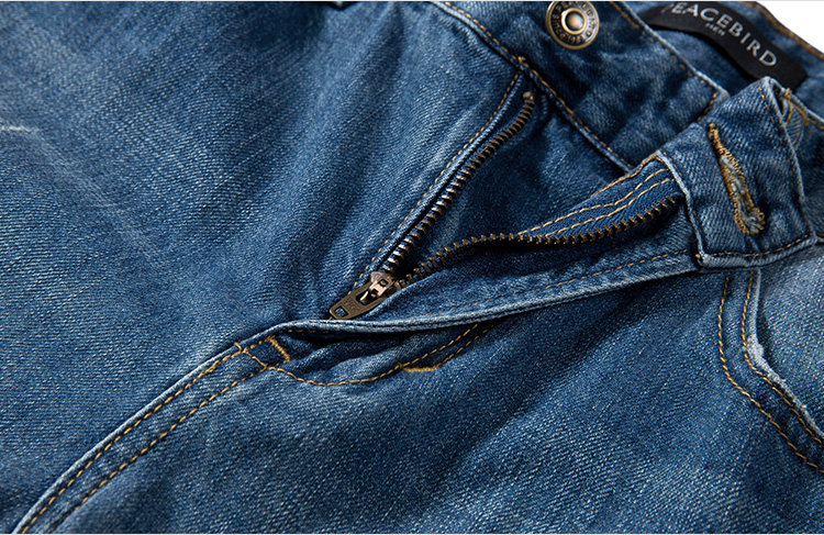 Jeans pour jeunesse PEACEBIRD en coton pour été - Ref 1461585 Image 45