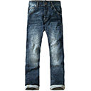 Jeans pour jeunesse PEACEBIRD en coton pour été - Ref 1461585 Image 32