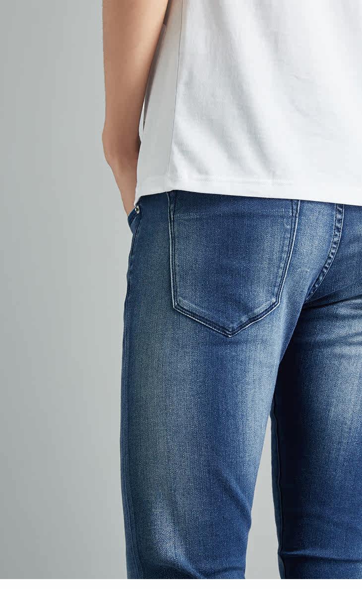 Jeans pour jeunesse PEACEBIRD en coton pour automne - Ref 1480499 Image 31