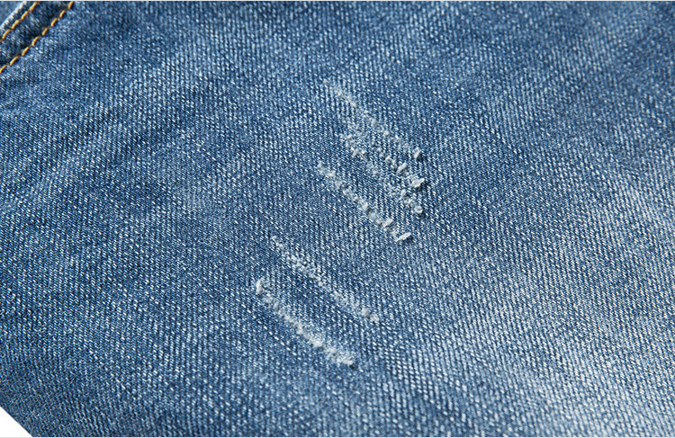 Jeans pour jeunesse PEACEBIRD en coton pour été - Ref 1461585 Image 48