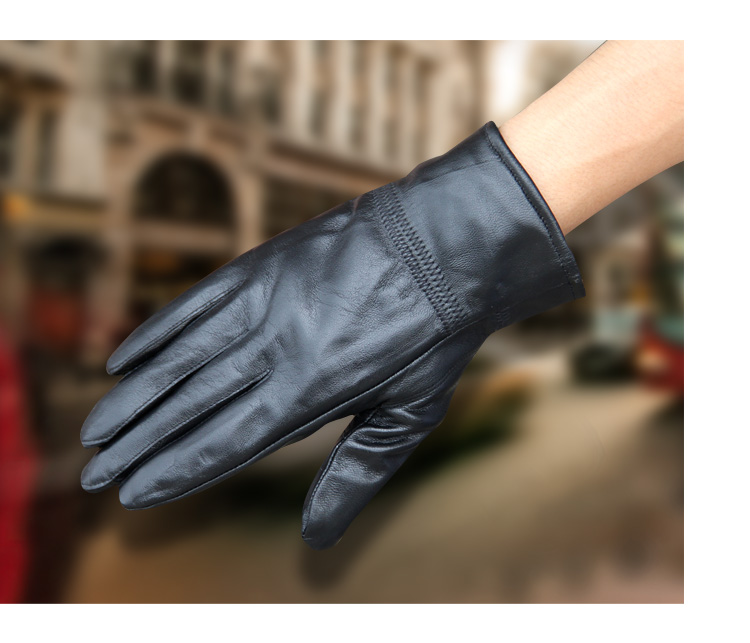 Gants pour homme SONG SHU en peau de mouton - Ref 2781364 Image 15