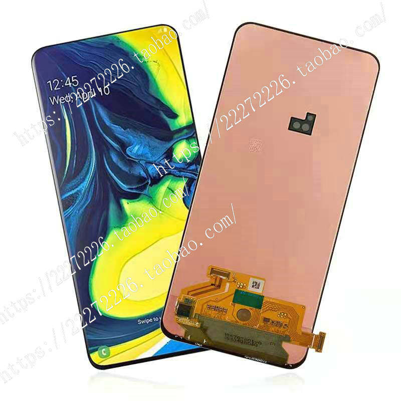 Suitable for Samsung A80 A8050 LCD display inner and outer screen assembly