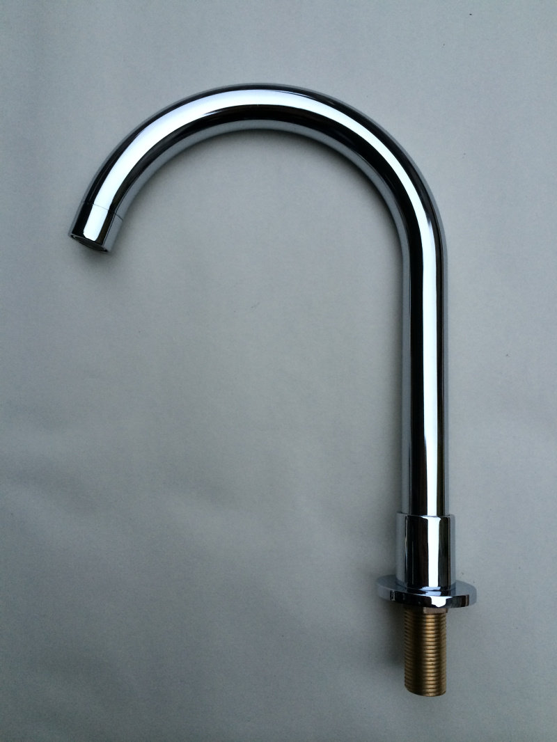 Hotel hotel two-piece bathtub Five-piece set faucet outlet faucet elbow five-hole cylinder edge faucet accessories