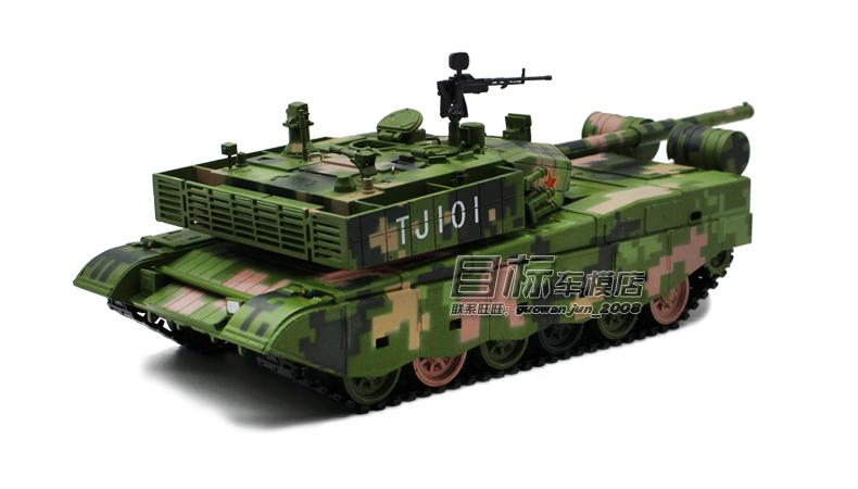 Mới 1:30 hợp kim 99A mô phỏng tĩnh Trung Quốc mô hình đồ chơi xe tăng chiến đấu chính có thể lái xe đồ chơi cho bé