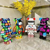 Gifts small particles assemble blocks adult puzzle puzzle boy Chinese girl large violent bear swing