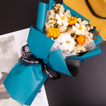 Senior light luxury dried flower bouquet full of stars gift box packaging graduation to give away girlfriends Qixi birthday gift