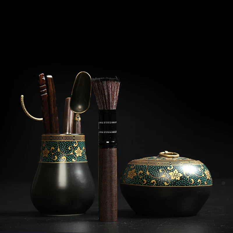 Высококлассный чайный набор, керамический чайник, чашка для чая, gift box