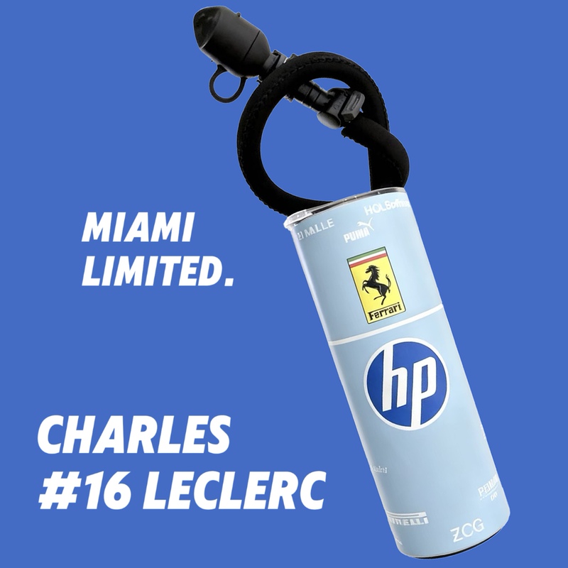 F1 Driver Water Cup Ice Cup DIY Stainless Steel Insulated Cup Driver Lock-On # 16 Leclerc F1 Merchandise Gifts