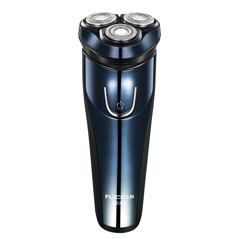 Flying Koo Shave FS373 Full Body Wash Electric Intelligent Shave Knife Swivel Rechargeable Men's Razor Blade 3 Cutter Head