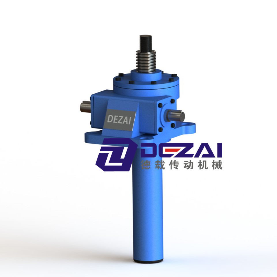 JWM010 High Precision Life Trapezoidal Screw Worm Gear Electric Hand Screw Lift