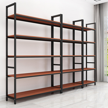 Supermarket storage shelves Warehouse household display rack Light multi-layer floor shelf Free combination mobile shelf