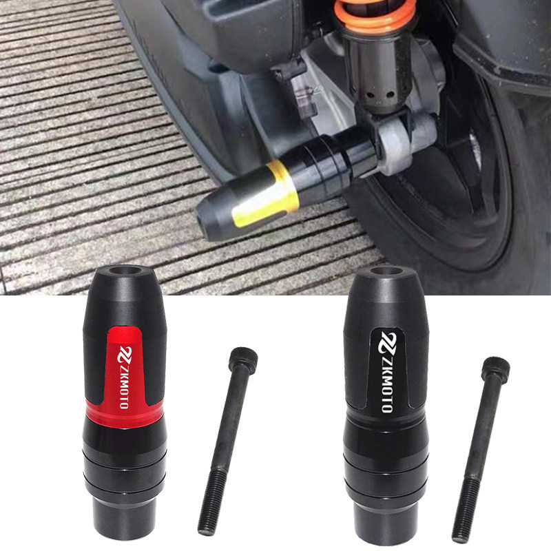Applicable Light Yang Xciting500 Racing Boat 250300 modified exhaust pipe anti-fall rubber Insurance Rod Accessories