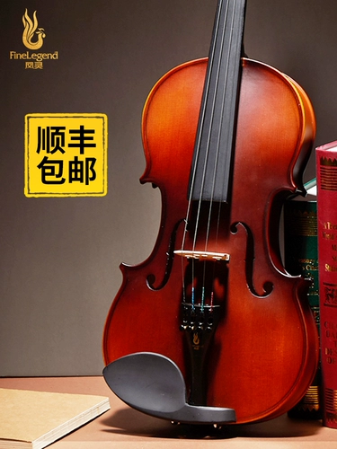 凤灵 Скрипка из натурального дерева, профессиональная практика для начинающих для взрослых, DIY