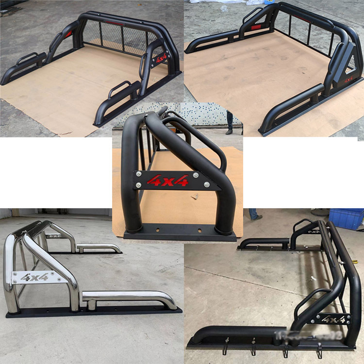 Great Wall Wingle Pickup Truck Roll Bar, Anti-Roll Frame, Black, Wingle 3 Stainless Steel, Factory Direct Sale