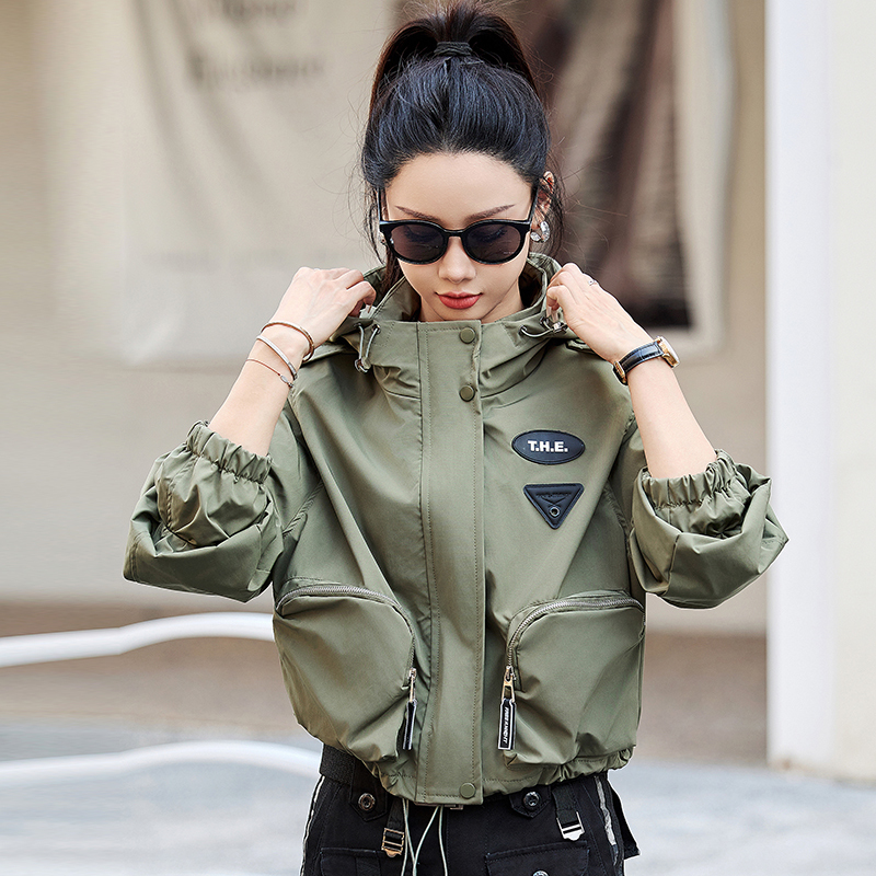 Workwear Jacket for Petite Women, 2026 Spring and Autumn New Casual Clothing, Versatile Sports Jacket, Plus Size, Short Style