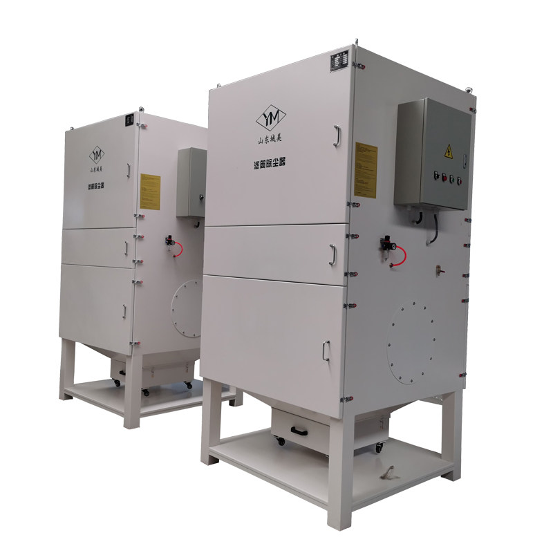 Grinding turbine dust purifier Single - chamber dust pulse filter dust filter Industrial moving pulse dust removal