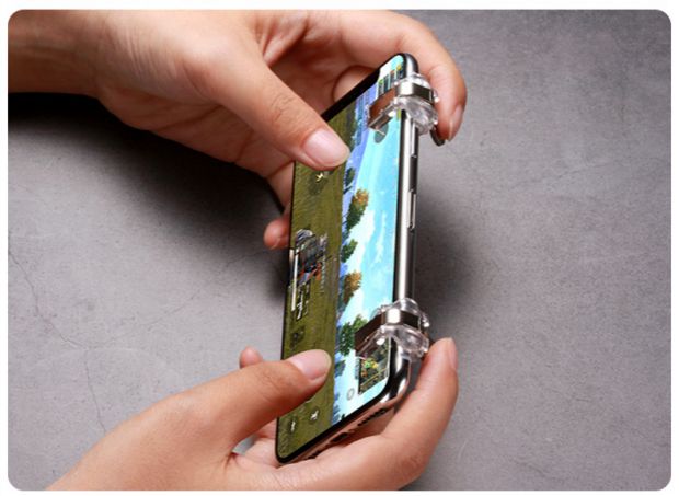 Điện thoại Apple Android mới để ăn màn hình bài hát giả gà có thể được bóc vỏ để kích thích gamepad nút cắm chiến trường tay cầm bluetooth