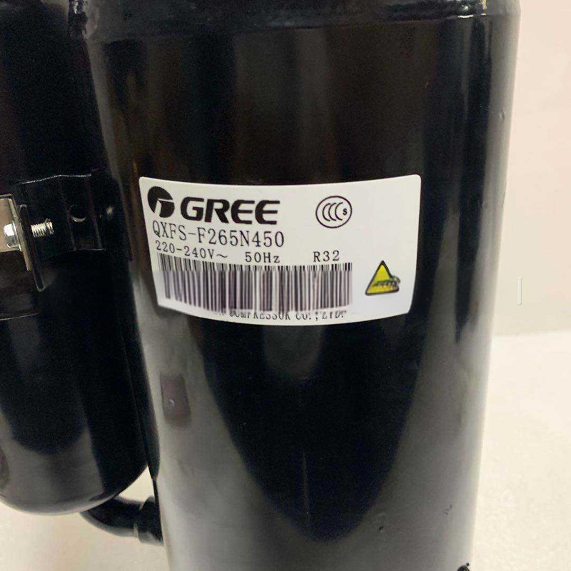 Original Disassembled Gree Air Conditioner Compressor Qxfs-F265N450 F129 F133 F19 R32 Refrigerant