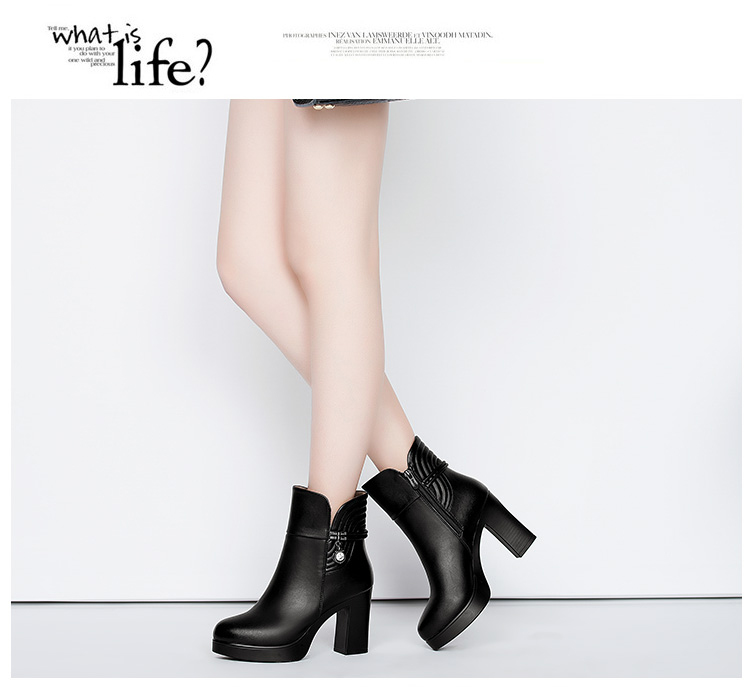 Bottes mi-saison femme en Polyurethane - Ref 3250286 Image 12
