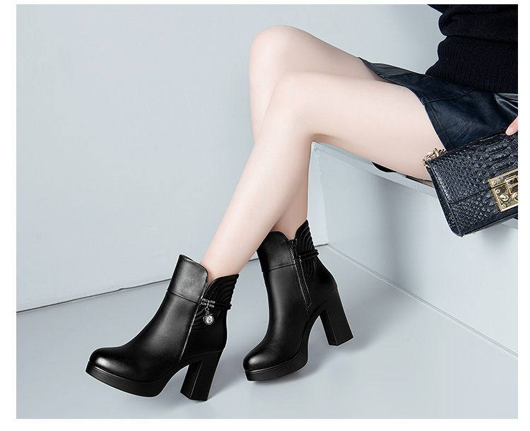 Bottes mi-saison femme en Polyurethane - Ref 3250286 Image 21