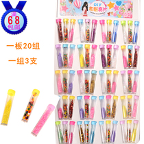 Three-in-one bubble big Zhuhai Yangbaobao gold powder sequins Childrens students toys School peripheral gifts prizes hanging board