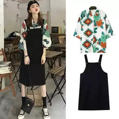 2021 maternity clothes trendy dresses summer age-reducing fashion fairy fan net red shaking sound super fairy summer skirt Western style