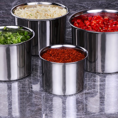 【厨房必备】不锈钢圆形桶盅缸