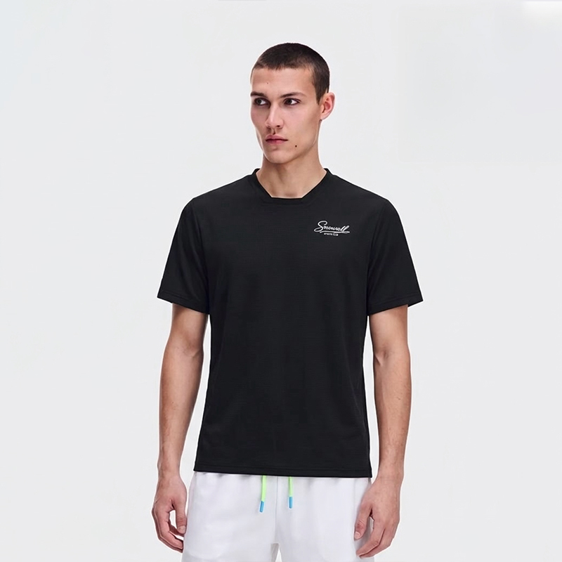 Tennis Quick-Drying Heat-Locking Reflective Print Casual Sports Golf T-Shirt Tennis Outfit Set