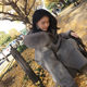 Small fragrant style all-match double-sided cashmere woolen coat mid-length cashmere pure wool cloak woolen coat women