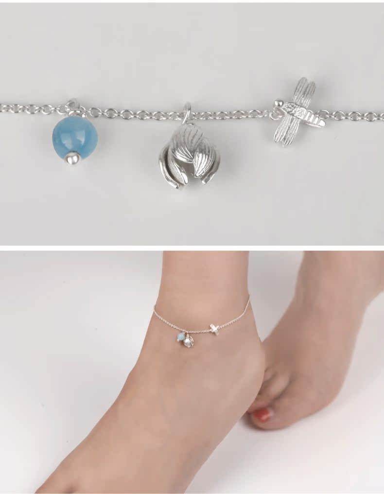 Bracelet de cheville Femme PH7     en Argenterie - Ref 3104186 Image 11