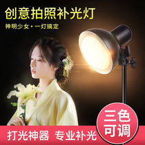 God girl photo spot light fill light small indoor shooting background photography light light Net red anchor live beauty skin rejuvenation LED photography light Clothing floor light
