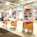 迈乐 Торговый центр на стеклянном дисплее, создание магазина магазина 4S магазин рекламный водный знак Плакат kt board field