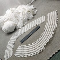 919-9 Inventory defective lace accessories 5 yuan per catty 0 5kg collar flower pieces have a smell